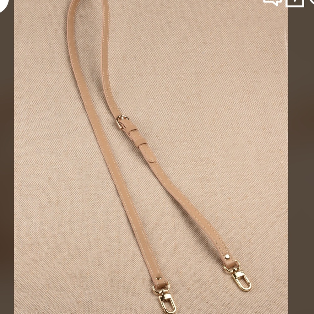 Leather purse strap